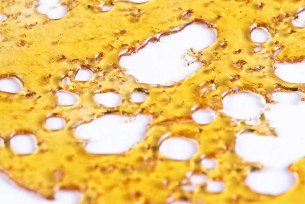 Shatter is a form of butane hash oil that has a glasslike consistency.